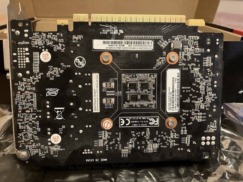 Palit Gtx1650 Super StormX 4GB