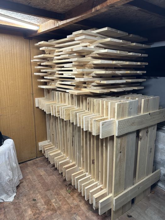 Дървени пана за ограда