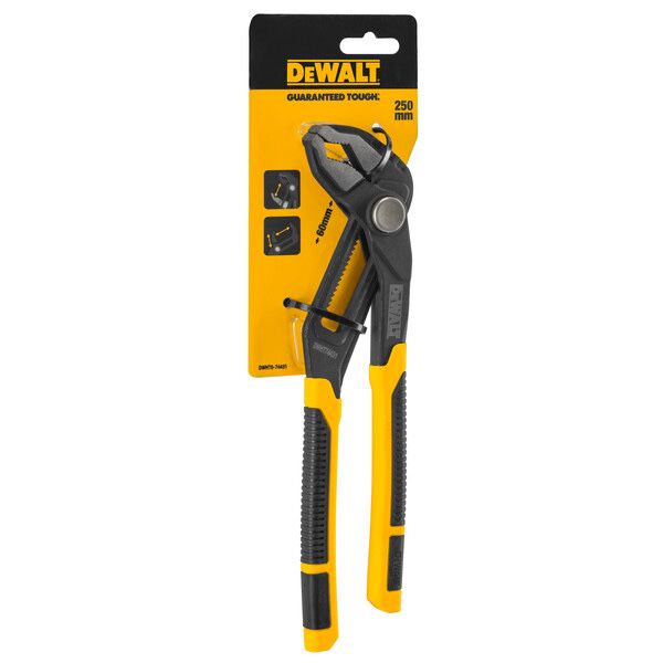 Клещи водопроводни тип “гарги” DEWALT DWHT0-74431 -250 mm