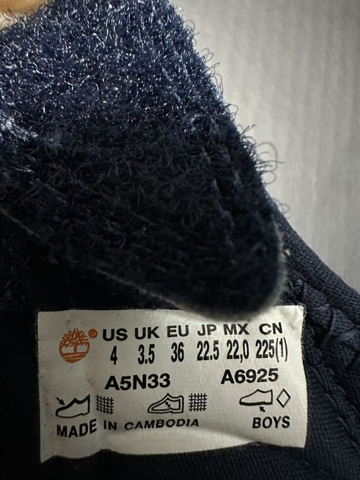 Sandale copii Timberland - bleumarin, nr 36