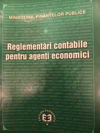 Vând cartea Reglementari contabile pt agenții economici,  Legea Contab