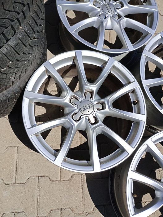 4jante aliaj 5x112 R18 originale audi A3.A4.A6 A8 Q5 Q3 A5.A7