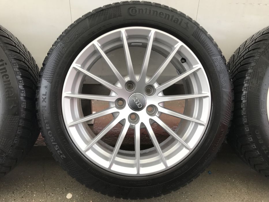 Jante Roti 17 Audi A4 A5 A6 B9 B8 C6 8W 8K anvelope 225 50 R17 M+S
