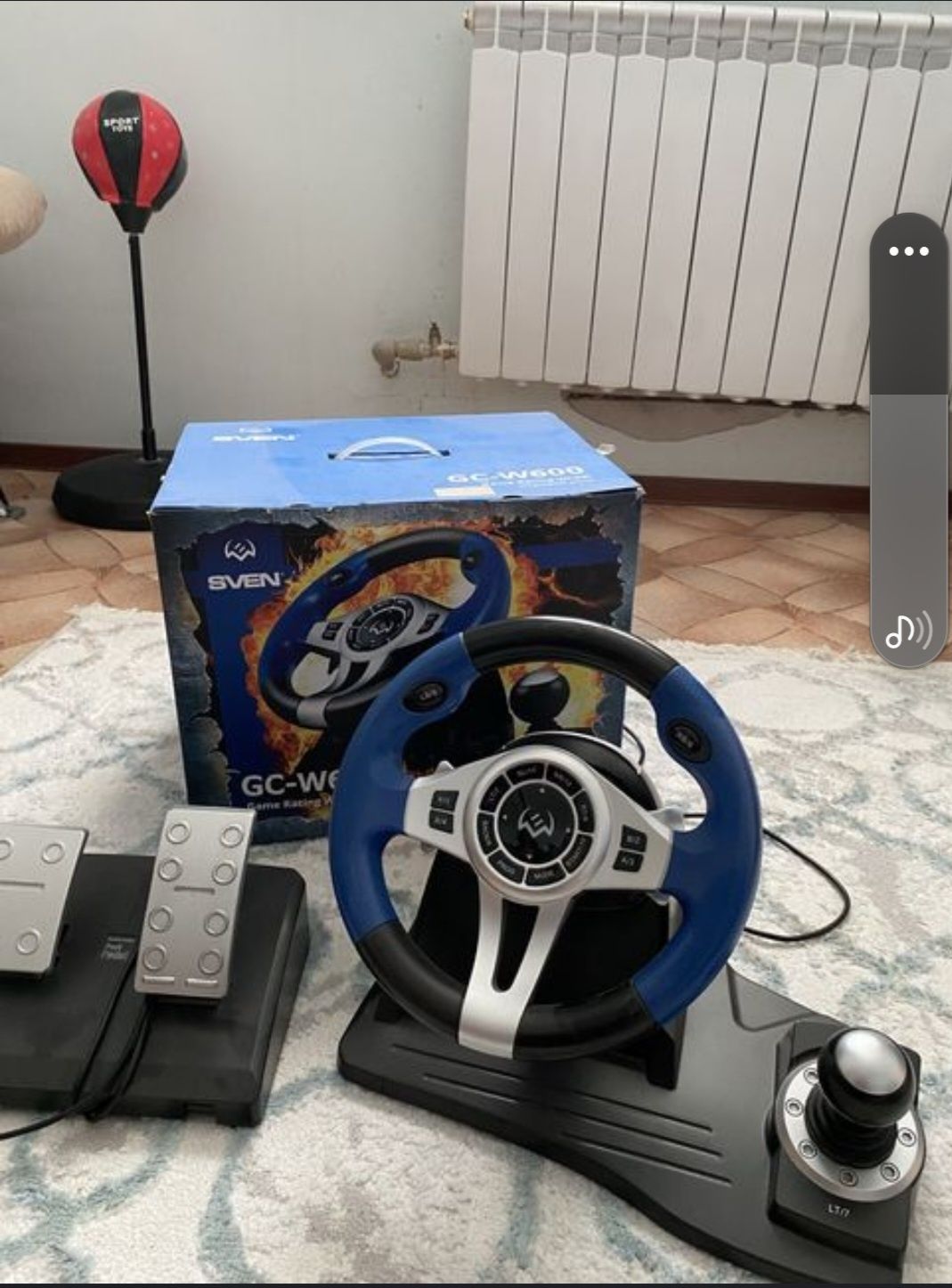 Игровой руль sven gc-w600
