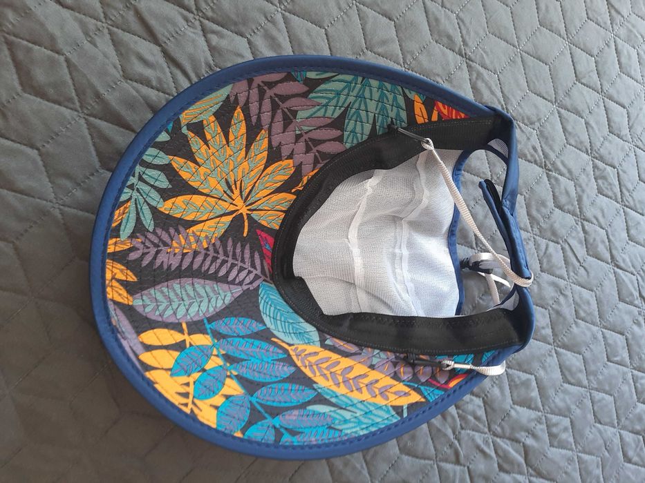 Palarie soare albastra