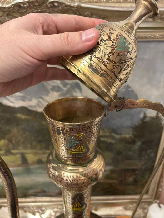 DN218 Ceainic de alama foarte mare 3,5 kg, masiv 65inaltime x35cm