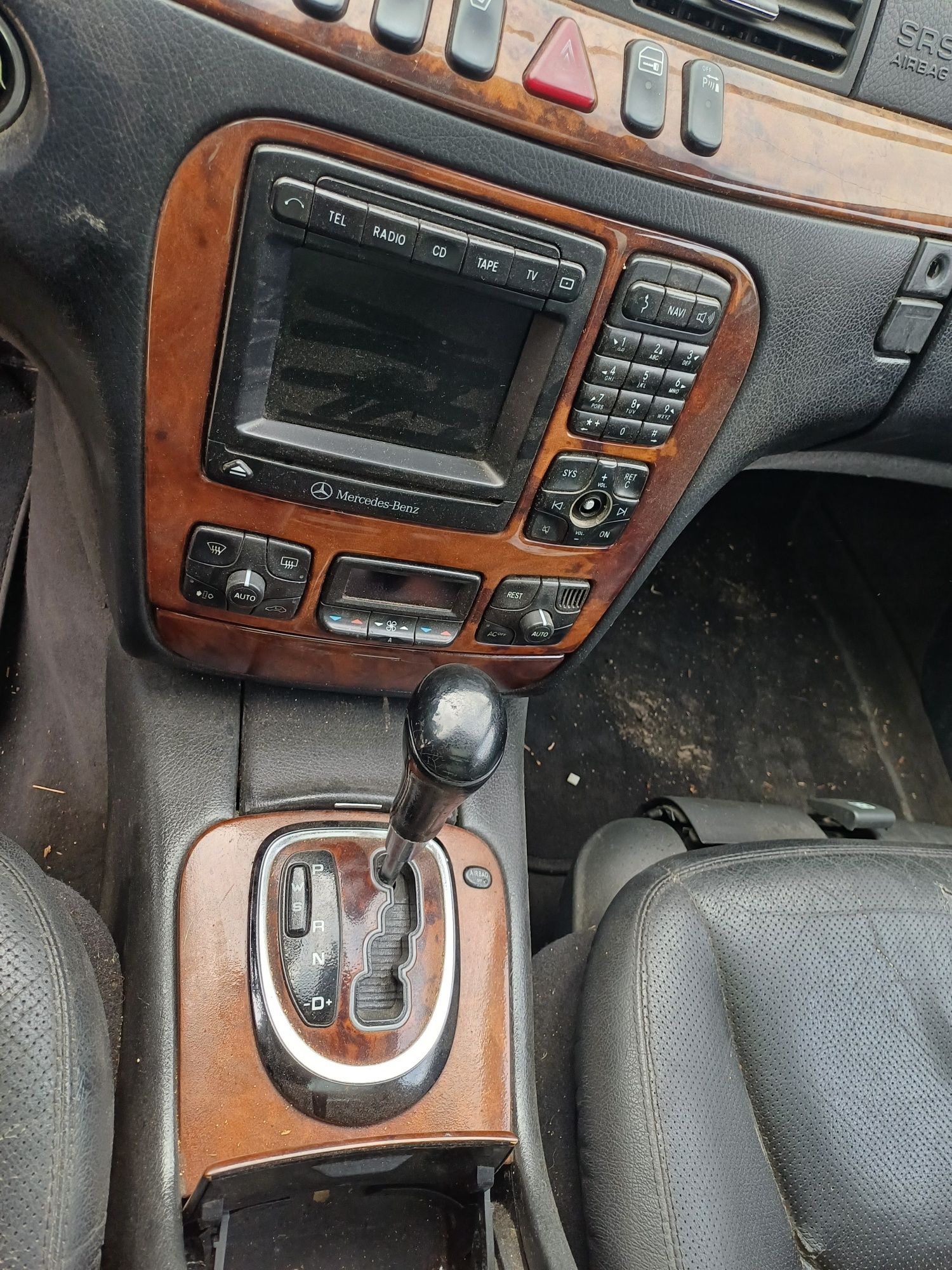 Mercedes w220 s320 бензин на части.