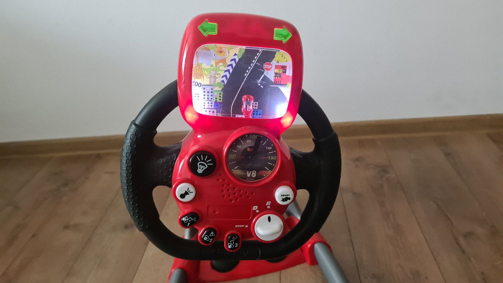 Masina simulator Auto, V8, Driver, 2 Viteze, plastic, multicolor