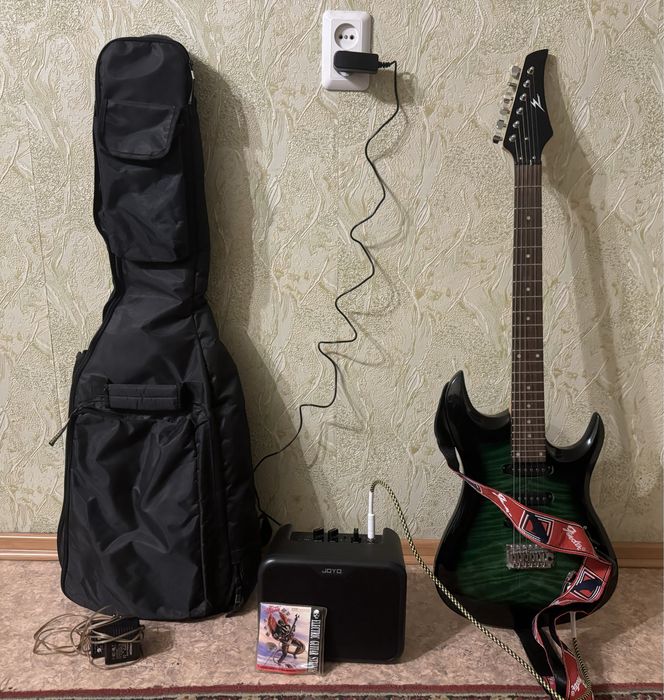 Электрогитара+полный комплект