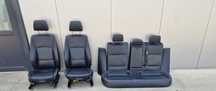 Interior scaune recaro banchetă piele neagră fara încălzire bmw x3 f25