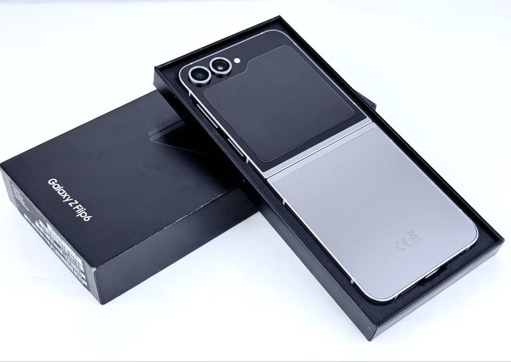 НОВ! Samsung Galaxy Z Flip 6 512GB 12RAM Silver Shadow Гаранция!