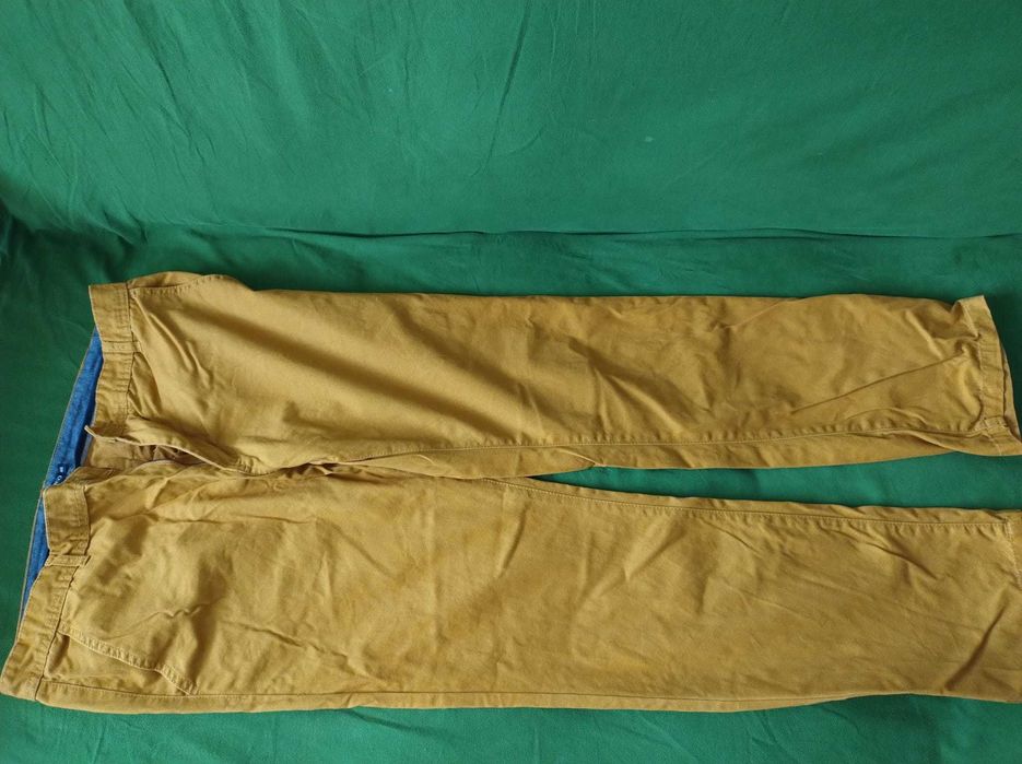 Pantaloni chino mustar regular fit
