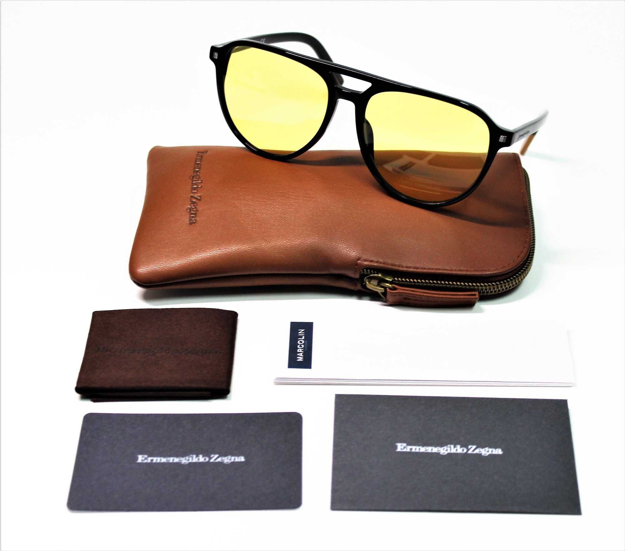 Оригинални мъжки слънчеви очила ZEGNA Aviator -30%