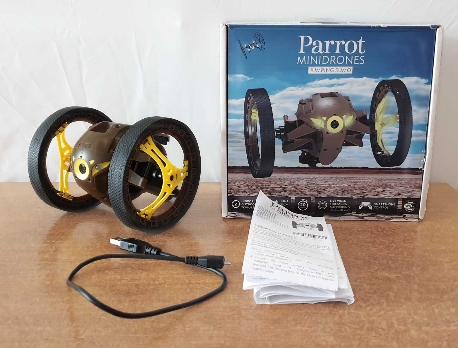 Робот (мини-дрон) Parrot MiniDrones Jumping Sumo  PF724005AC
