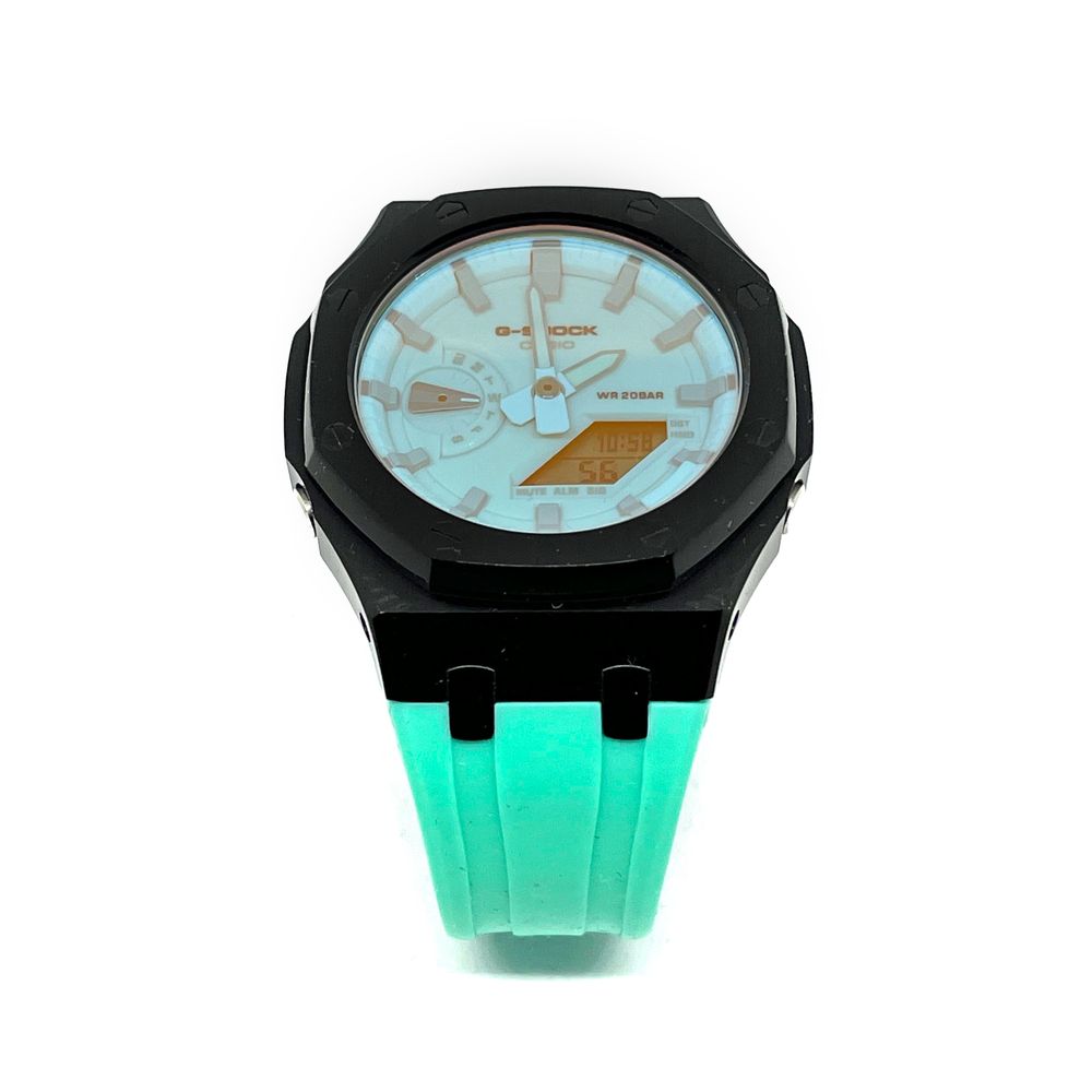 Tiffany Blue Casio G-SHOCK GA-2100TL-7A AP RoyalOak Mod [CasiOak]