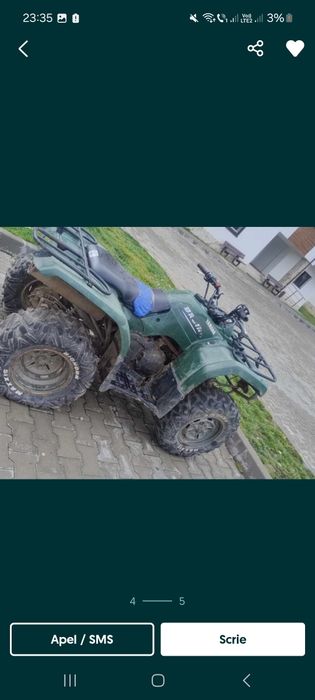 Piese atv yamaha bruin grizzly 350 cm