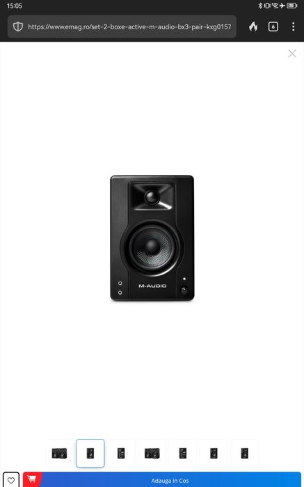 M-audio BX3 monitoare audio active