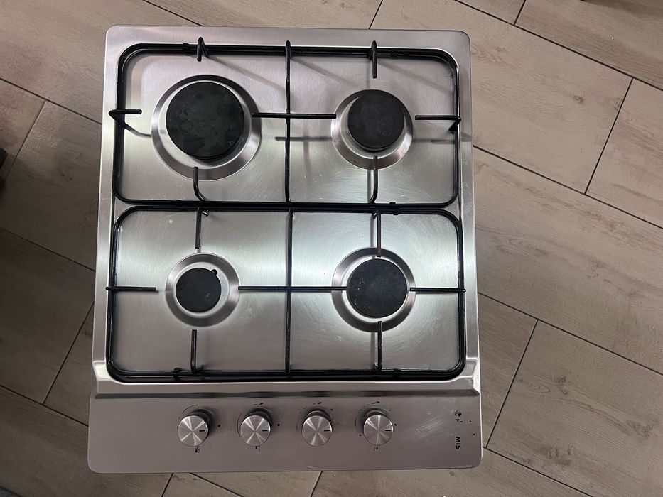 Plita gaz Pyramis 60 PG 610 - 4 arzatoare, aprindere electronica