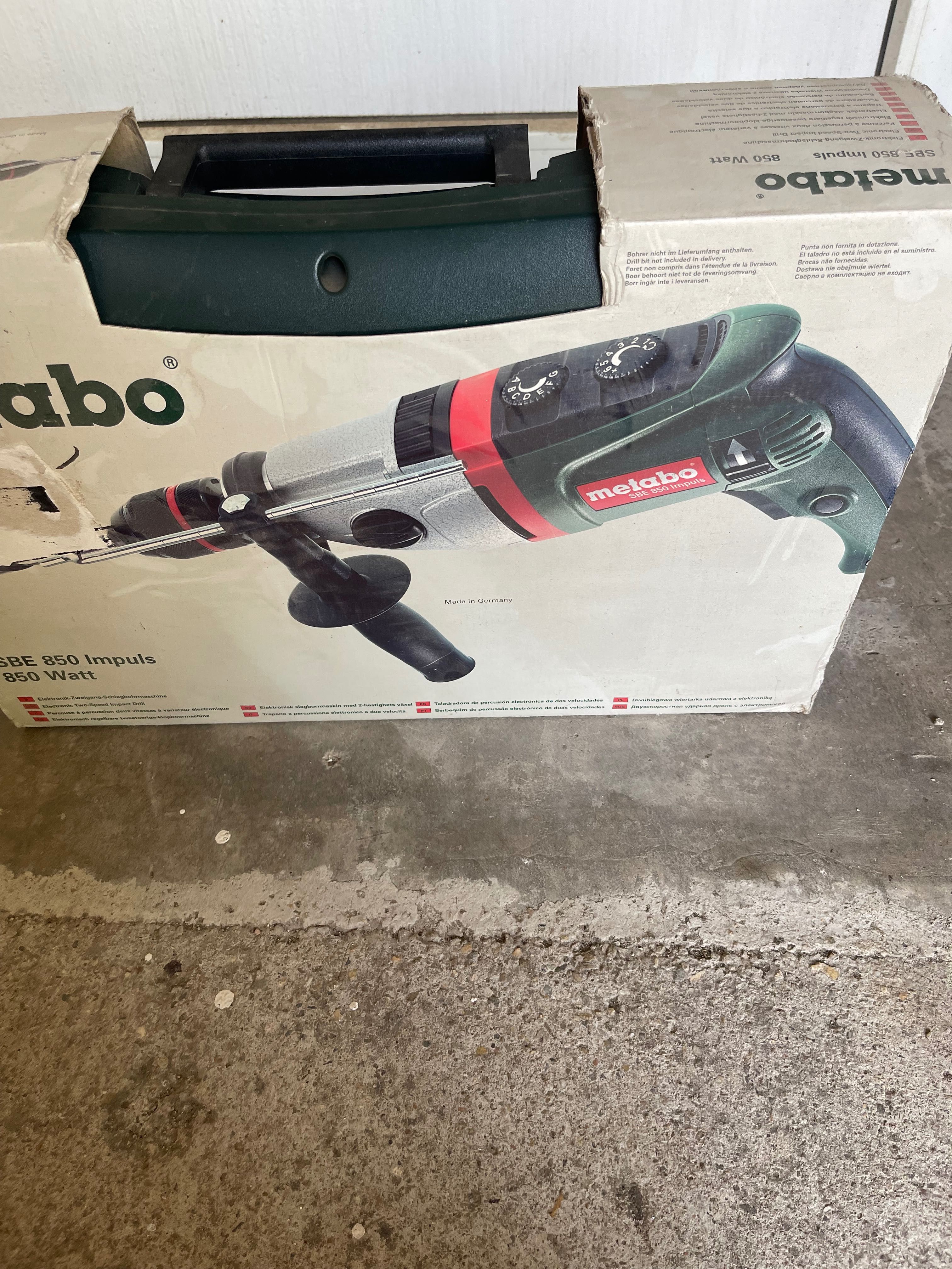 Vând bormasina forta / foraje cu reductor
METABO SBE IMPULS 850 Watt!!
