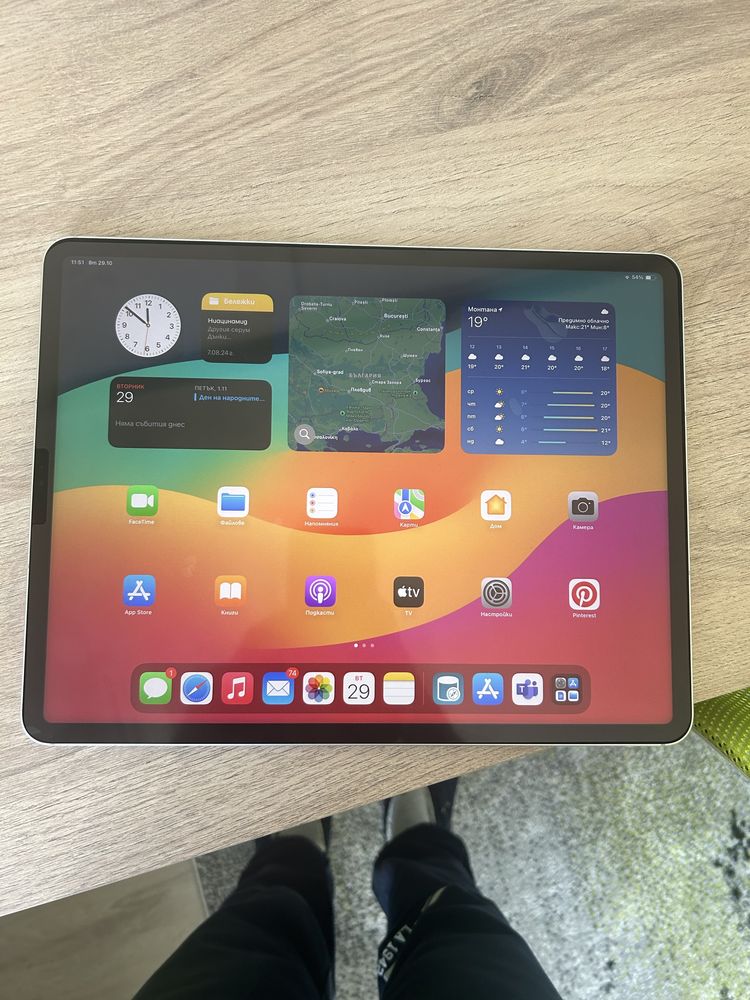 Ipad Pro 12,9- 6 Generation Wi-fi+Celluar 1 T