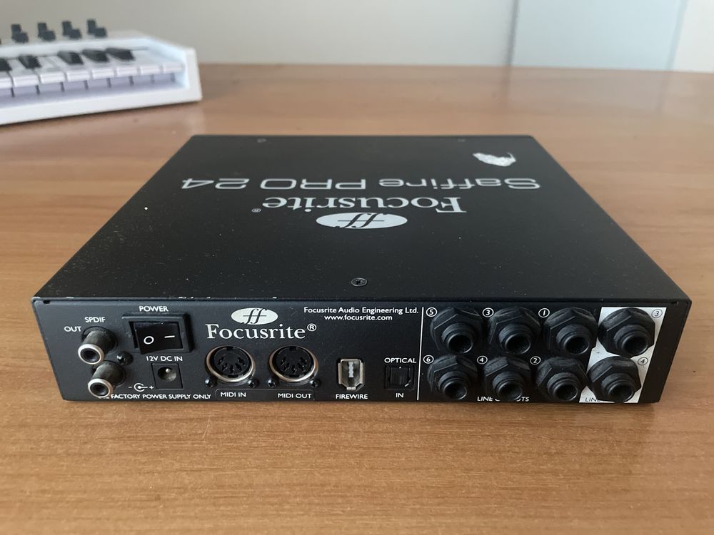 Focusrite Saffire PRO 24 / interfata audio / placa de sunet firewire