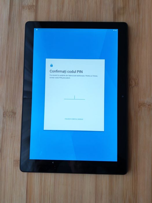Tableta Lenovo M10, cu cod Google