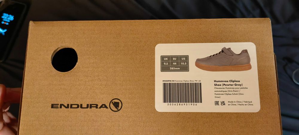 Pantofi mtb Endura Hummvee Clipless 44 pewter grey