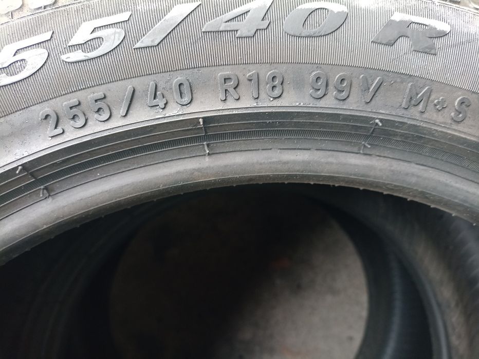 4 anvelope de iarna ca noi Pirelli 2x225/45 R18 dot 3519 2x255/40 R18