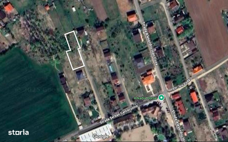 Loc de casa cu utilitati, 944mp cu 29m deschidere, Ciofliceni - Snagov
