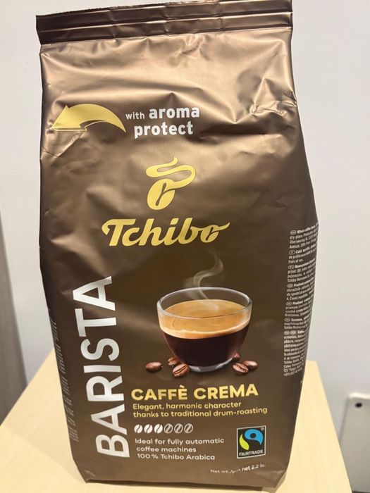 Cafea boabe Tchibo Barista Caffe Crema 1 kg
