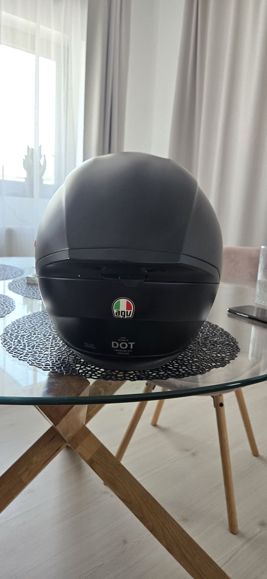 Casca moto AGV K5 S Ducati collection Negru Mat (L)