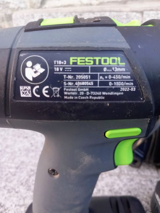 Festool T 18+3 Винтоверт