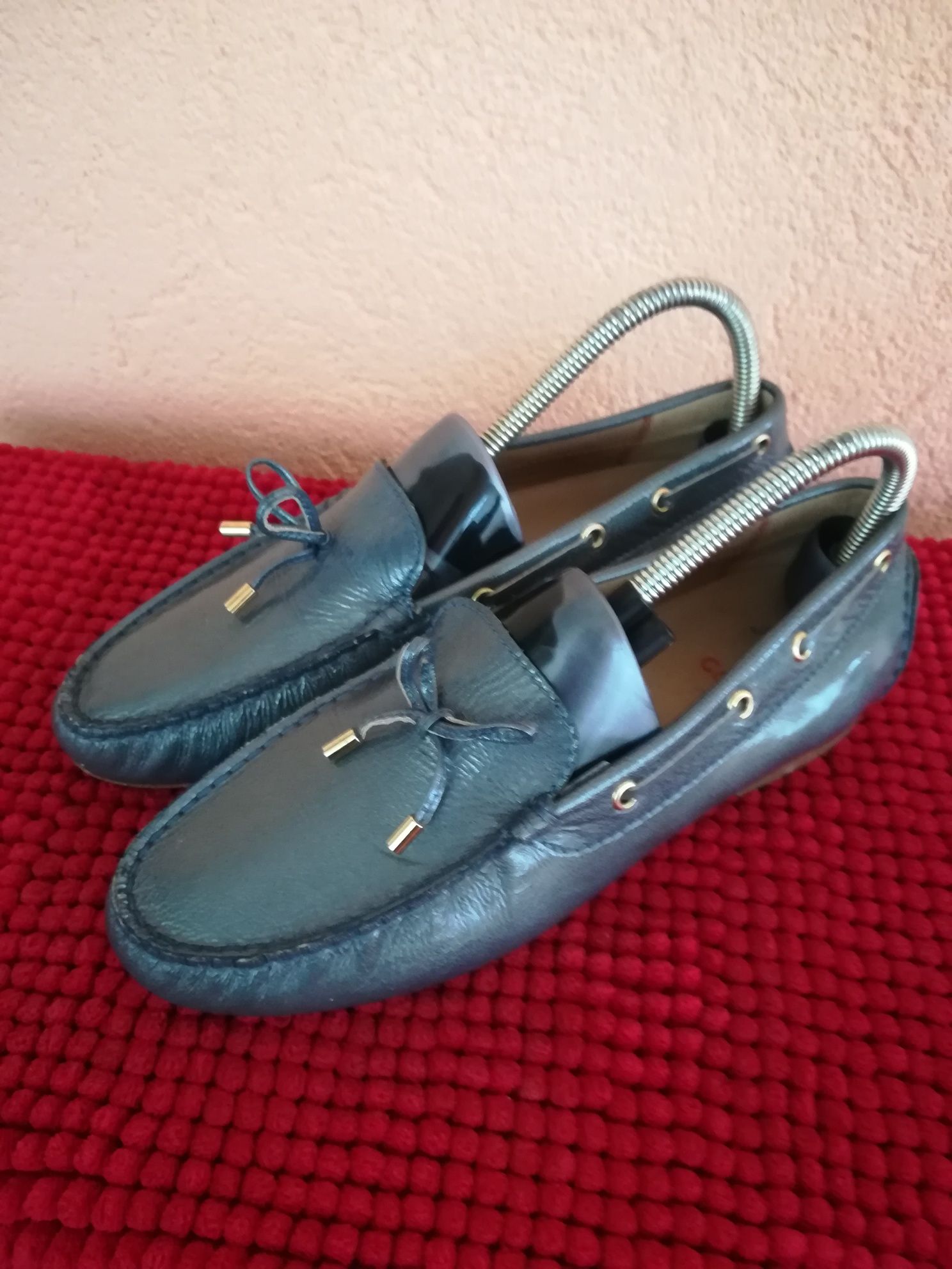 Mocasini piele nr 39,5 damă Sioux