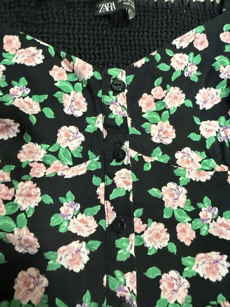 Zara кроп топ/ бюстие