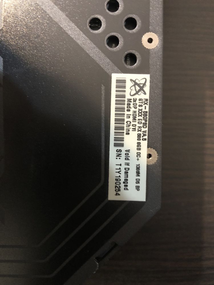 Placa video Radeon RX 580 GTS XXX Edition 8GB