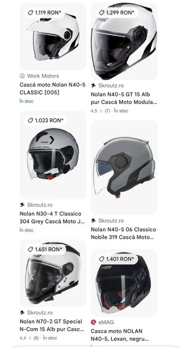 Cască motor/ ATV/ scooter