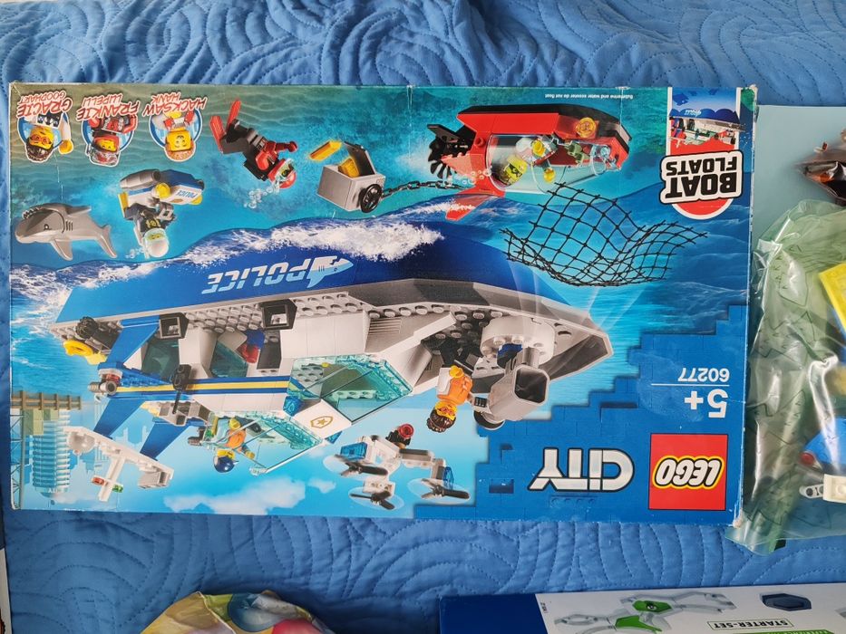 Lego 60277 Полицейска лодка