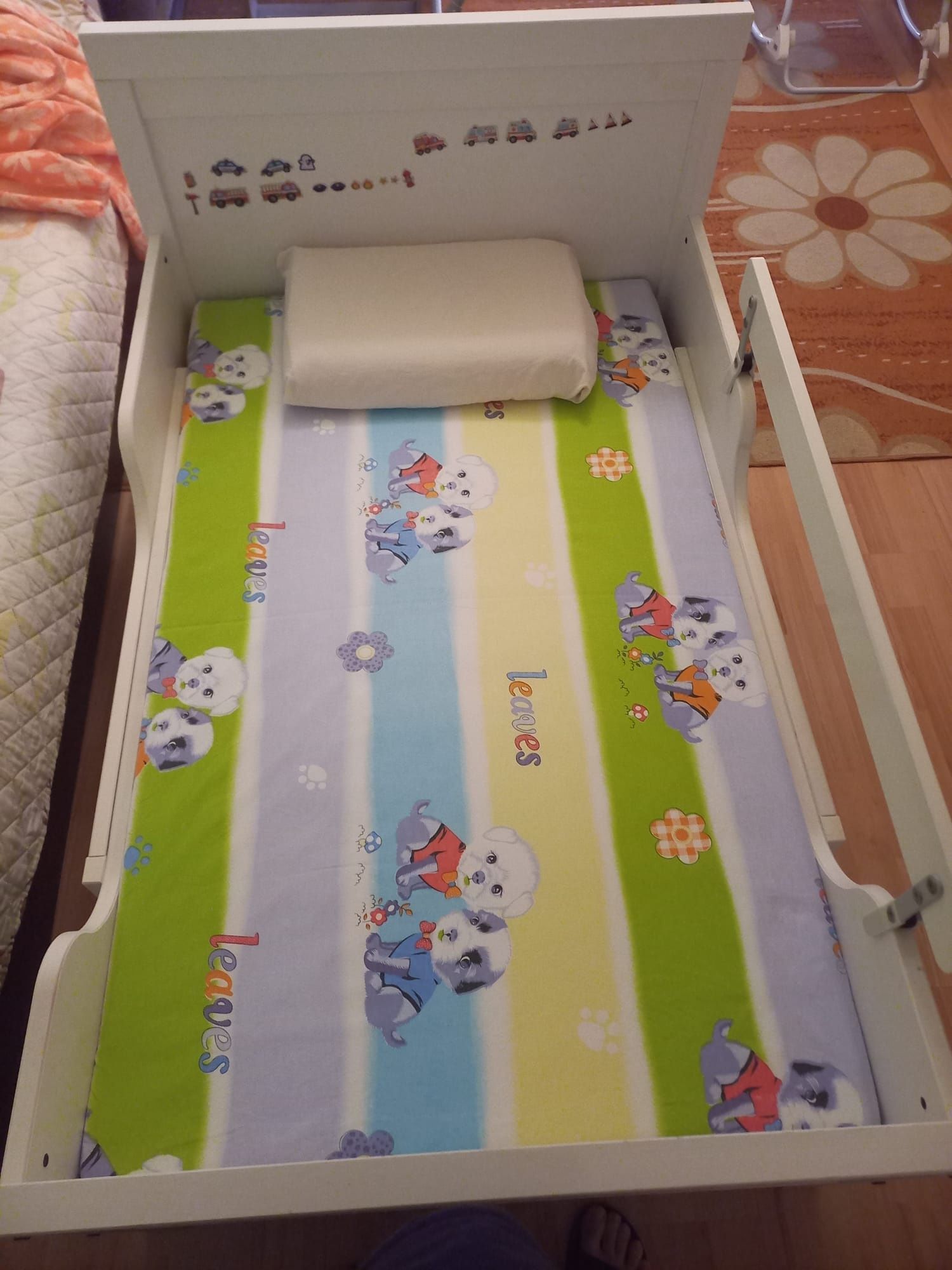 Разтегателно легло Sundvik Ikea 80/200 бяло