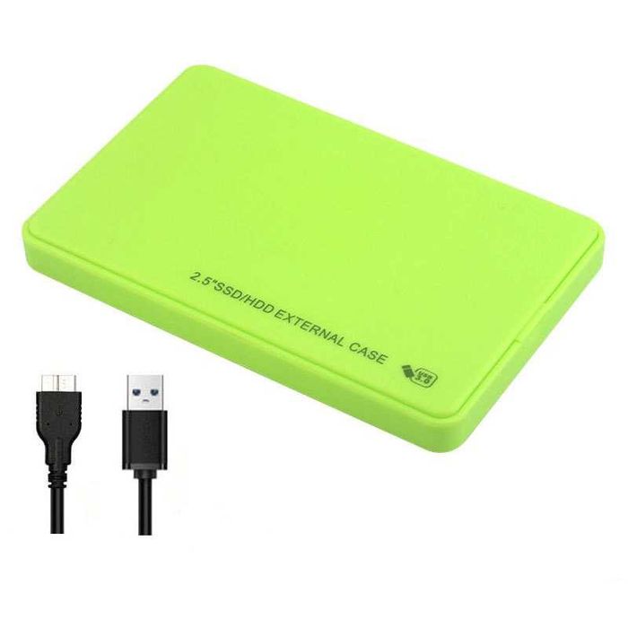 Внешний бокс USB 3.0 excase черный для HDD и SSD