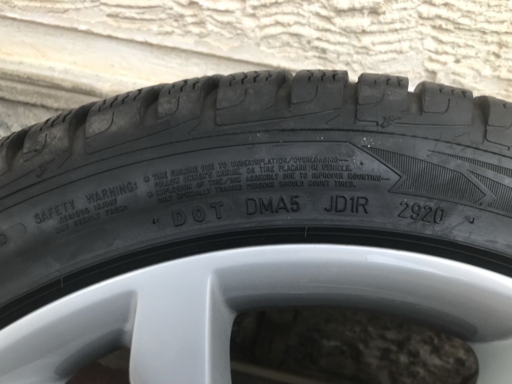 Оригинални джанти за ауди S8 20 цола+зимни гуми