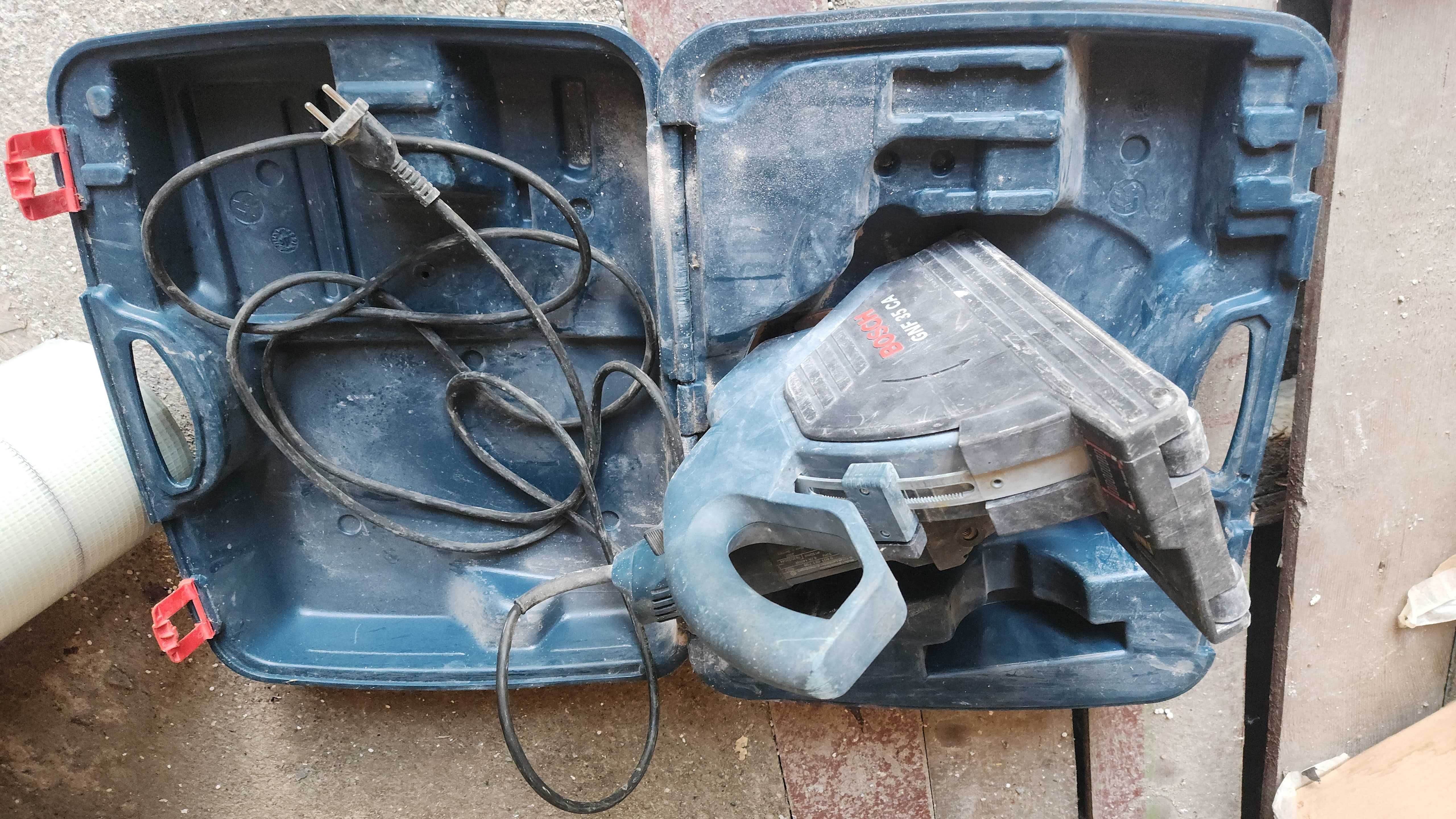 Masina de frezat caneluri in zidarie 1400 W BOSCH GNF 35 CA