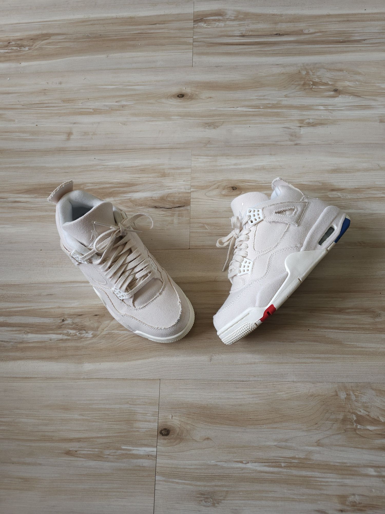 Оригинални кецове Air Jordan 4 Retro Blank Canvas