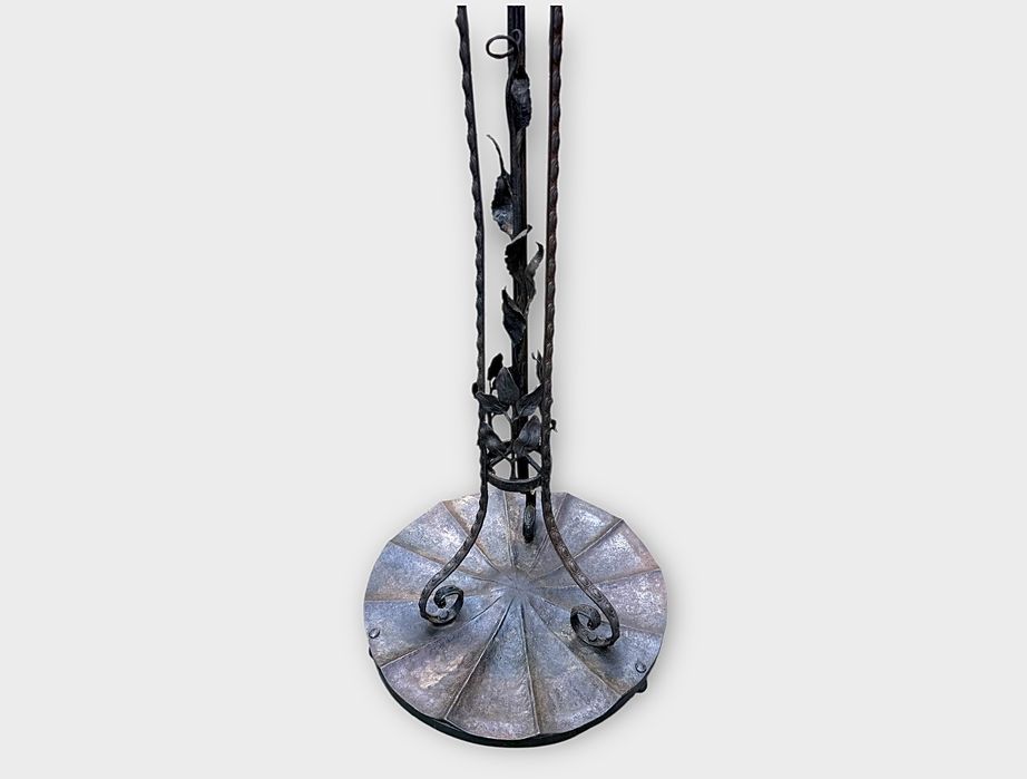 Lampa postament  fier forjat Art Deco anii ‘20