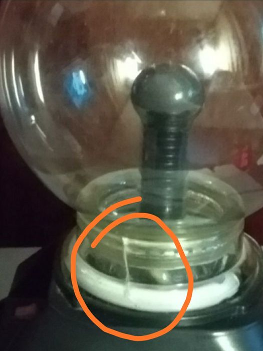 Магический шар молния.