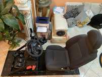 Volan Logitech G920 + Schimbator + frana de mana + Rig din lemn