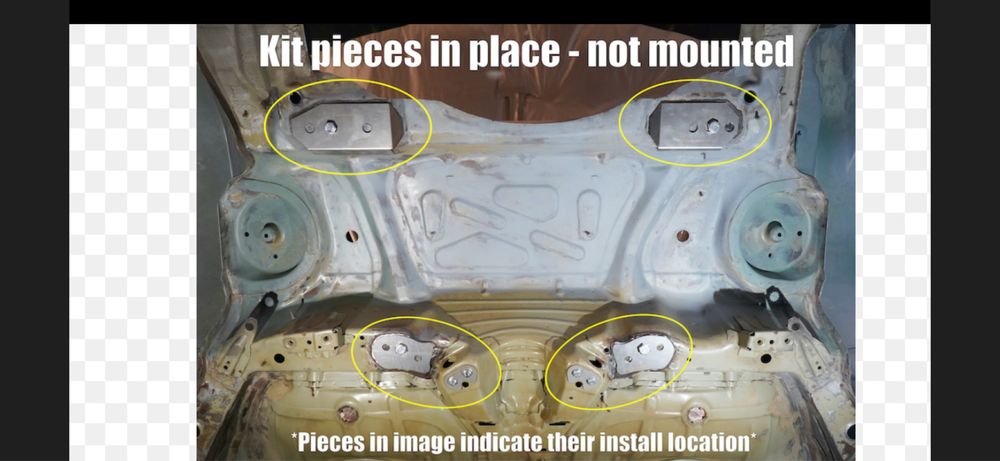 Placi intarire armare sasiu reparatie fisuri ranforsare sasiu bmw e46