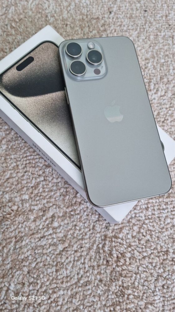 Yangi ko‘rinishda iPhone 15 Pro Max 256GB – Radnoy, toza