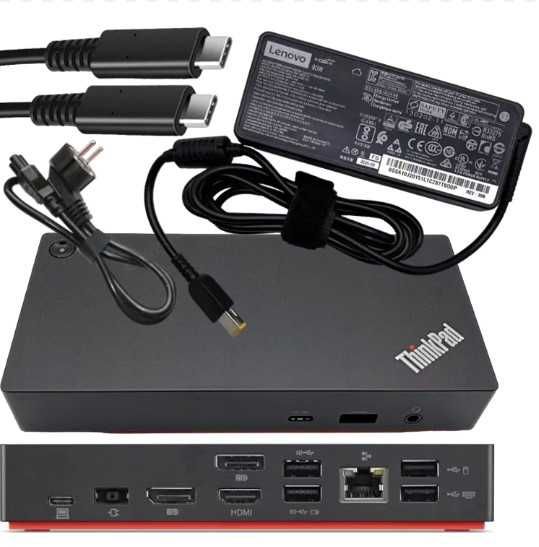 Док-станция Lenovo ThinkPad Universal USB-C Dock (40AY0090EU)