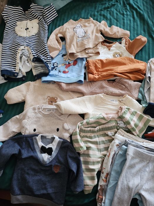 Lot hăinuțe bebe 68