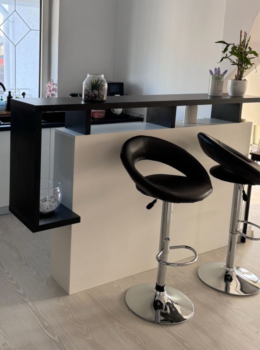 Set de masa de bar cu 2 scaune